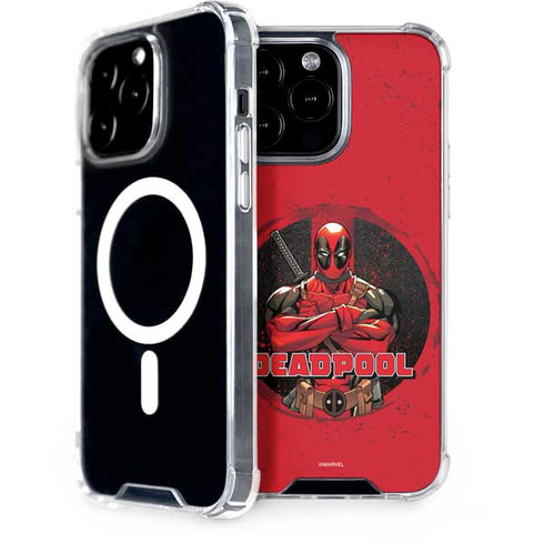 Marvel Deadpool Wade Wilson iPhone 15 Pro Max MagSafe Case